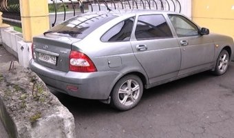 Российские грубые методики борьбы в хамскими парковками в Новокузнецке