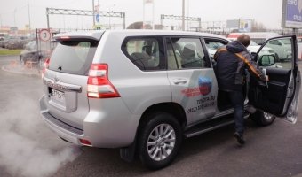 В Петербурге Дни Открытых дверей вызвали ажиотаж у поклонников марки Toyota