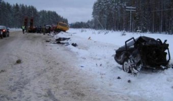 Трагедия на трассе «Кола» в Карелии