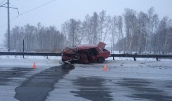 В аварии под Челябинском погиб водитель «копейки»