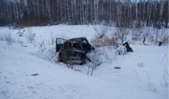 «Семерка»  улетела в кювет под Ставрополем