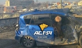 Новосибирск: женщина погибла после страшной аварии