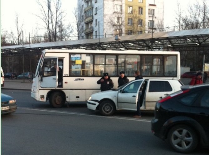 ДТП на Ветеранов