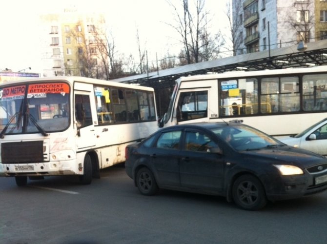 ДТП на Ветеранов