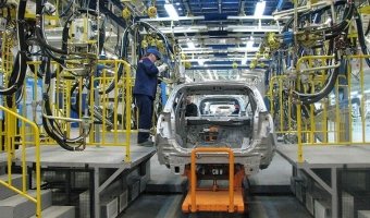 Автопроизводство в Петербурге скатилось на уровень 2011 года