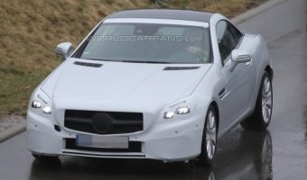 Первые тесты Mercedes-Benz SLC