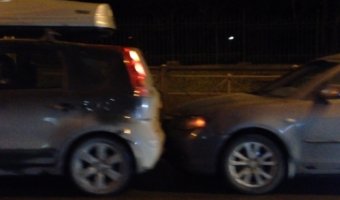 ДТП - столкновение двух автомобилей