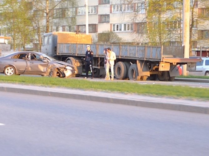 ДТП на Суздальском проспекте