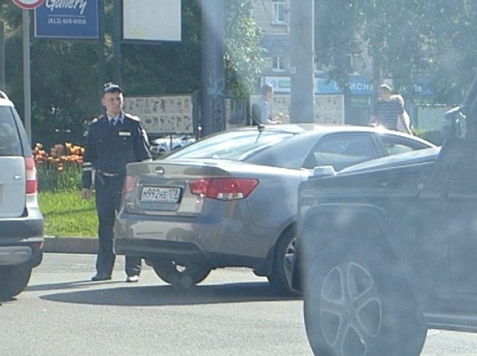 ДТП на Светлановской площади