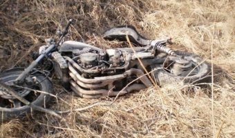 На Киевском шоссе погиб пассажир мотоцикла