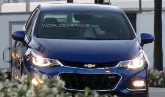 Chevrolet Cruze spy photo