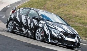 Honda Civic нового поколения замечена на тестах