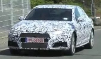 В Сеть выложили видео прототипа Audi A4