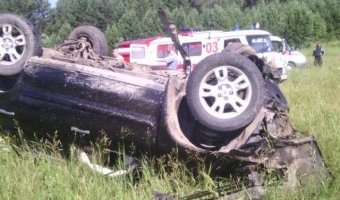 ДТП под Свердловском: 11 пьяных в одной машине. Один человек погиб