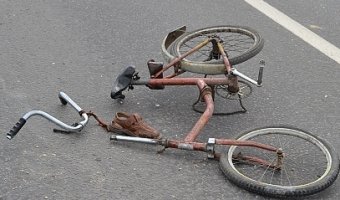 У Володарского моста «Лада Калина» сбила подростка на велосипеде 