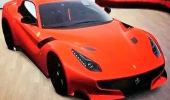 В Сеть попали фото нового суперкара Ferrari F12 GTO
