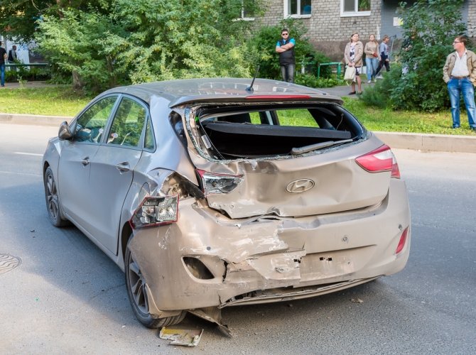 ДТП в Перми с пассажирским автобусом.