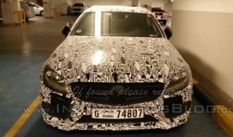 Прототип Mercedes-Benz C-Class Cabriolet тестируется в Дубае