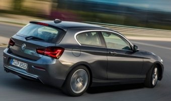 Появились первые фото салона BMW 1-Series