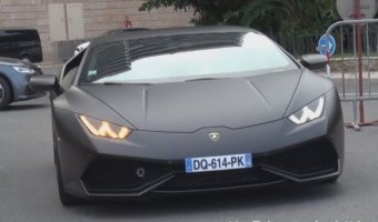 В Монако замечен новый Lamborghini Huracan
