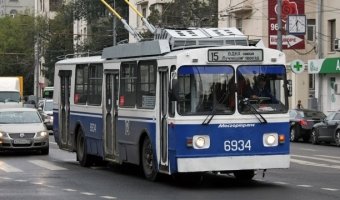 В центре Москвы троллейбус сбил пешехода