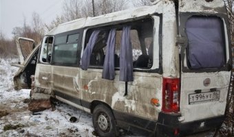 В Нефтеюганске водитель автобуса без лицензии устроил ДТП с девятью пострадавшими