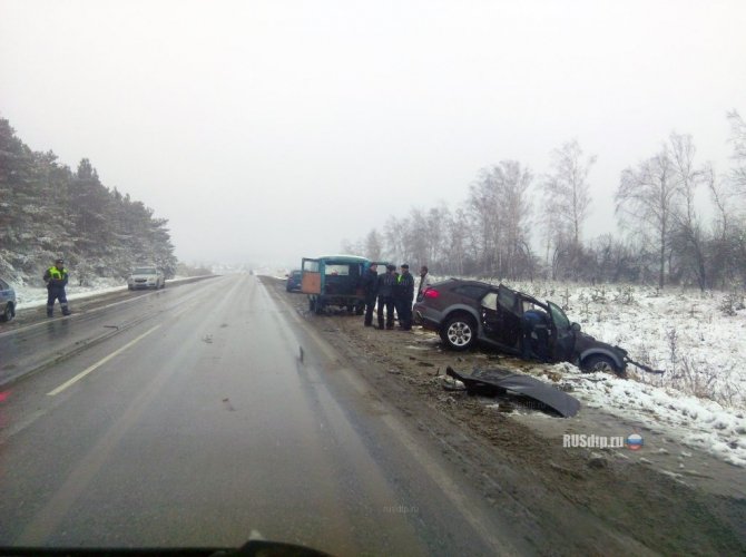 При столкновении Audi и грузовика под Димитровградом погиб человек_5.jpg