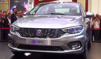 Fiat представили недорогой седан Tipo