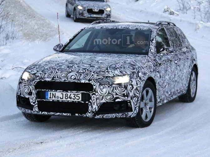 На дорогах замечена новая Audi A4 Allroad (3).jpg