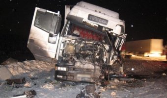 В Прикамье в ДТП погиб водитель фуры