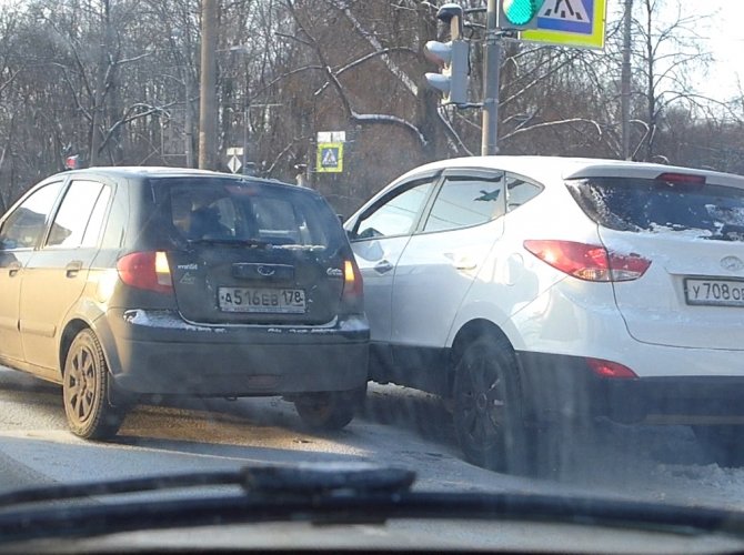 ДТП на улице Карбышева