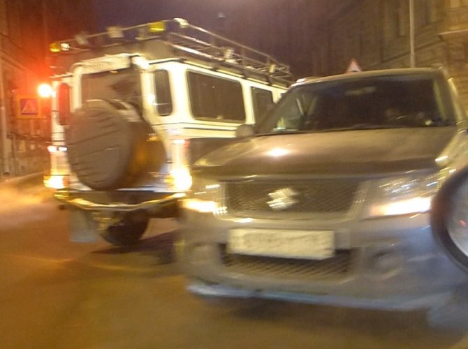ДТП на перекретске Ковенского и Радищева