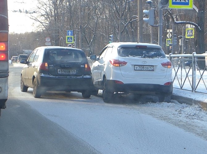 ДТП на улице Карбышева