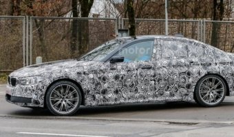 Новый BMW 5-Series заснят на тестах