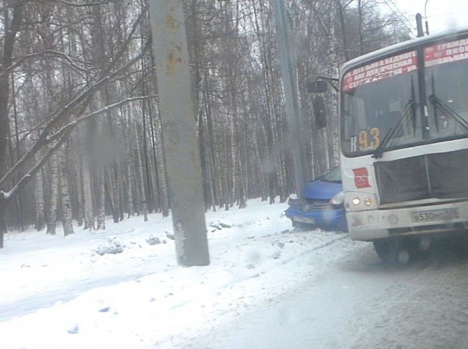 ДТП на проспекте Испытателей