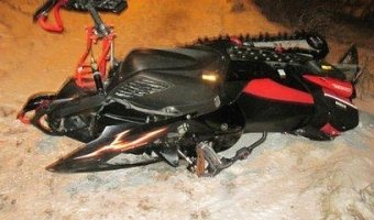 В Угличе погиб водитель снегохода