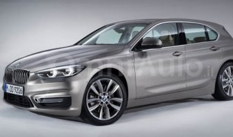 В Сети появился рендер нового поколения хэтчбека BMW 1-Series 