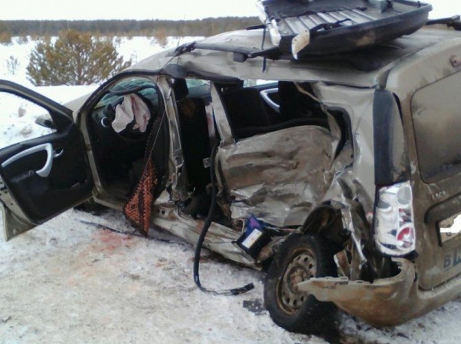 В Коми 7 человек пострадали в тройном ДТП