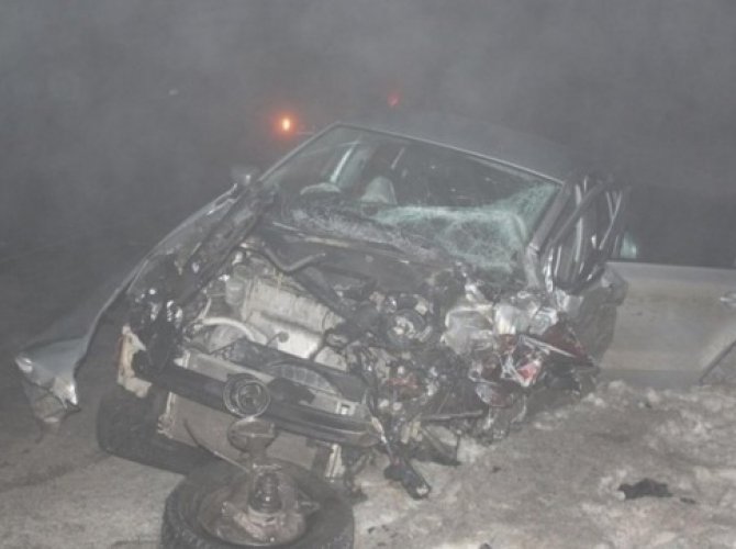 В Кировской области в ДТП с катафалком погиб водитель Audi