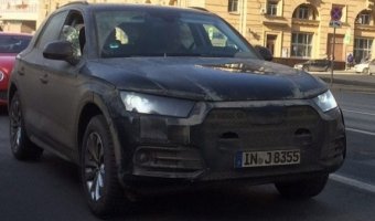 В Москве замечен новый кроссовер от Audi