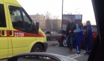 В лобовом столкновении на Народного ополчения пострадали четыре человека