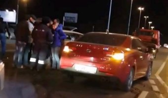 В массовом ДТП на Ленинградском шоссе пострадали два человека