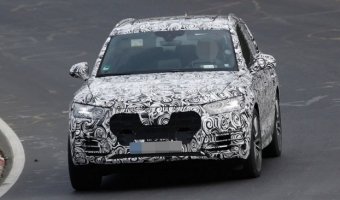 Audi Q5 тестируют на трассе Нюрбургринга