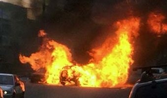 В Петрозаводске взорвался автомобиль