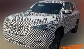 Внедорожник Changan CS95 замечен на дорогах Китая