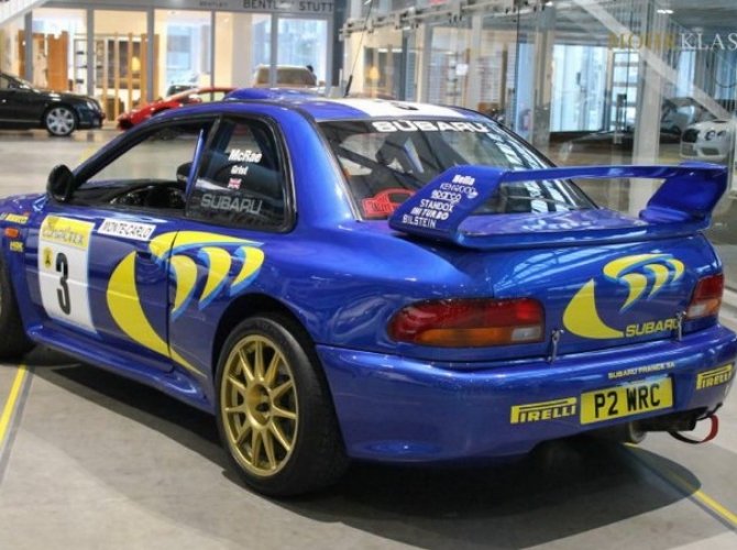 Гоночный автомобиль Subaru Impreza WRC выставлен на продажу в Германии  (2).jpg