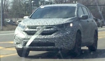 Новое поколение кроссовера Honda CR-V замечено на тестах