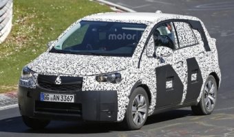 Новый Opel Meriva замечен на тестах в Нюрбургринге