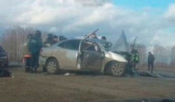 В аварии с тремя машинами под Новосибирском погибли четверо