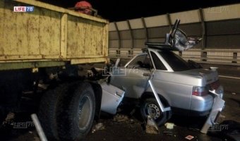 В аварии на КАД погиб водитель ВАЗа